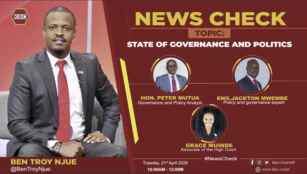 Eng. Jackton Mwembe on Newscheck 